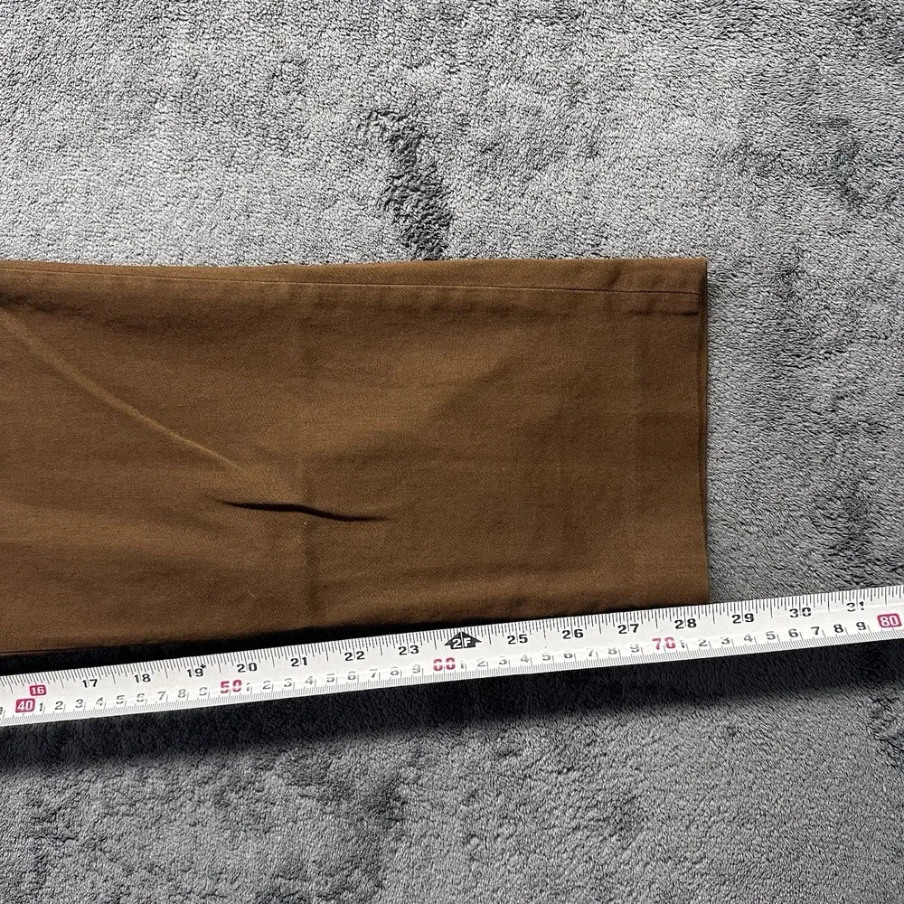 Banana Republic Traveler Pants Men's 32x30 Brown 5-Pocket Slim Fit Cotton Blend - Picture 9 of 9